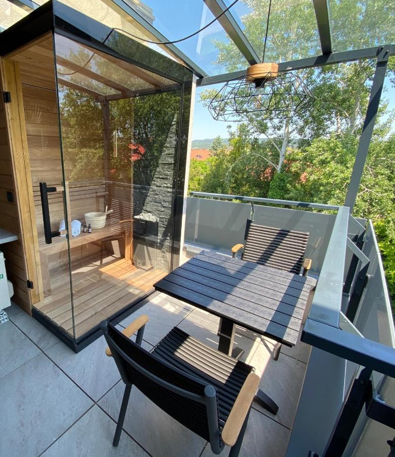 Relax Sauna Apartman Privat Finn Szaunaval Keszthely Εξωτερικό φωτογραφία